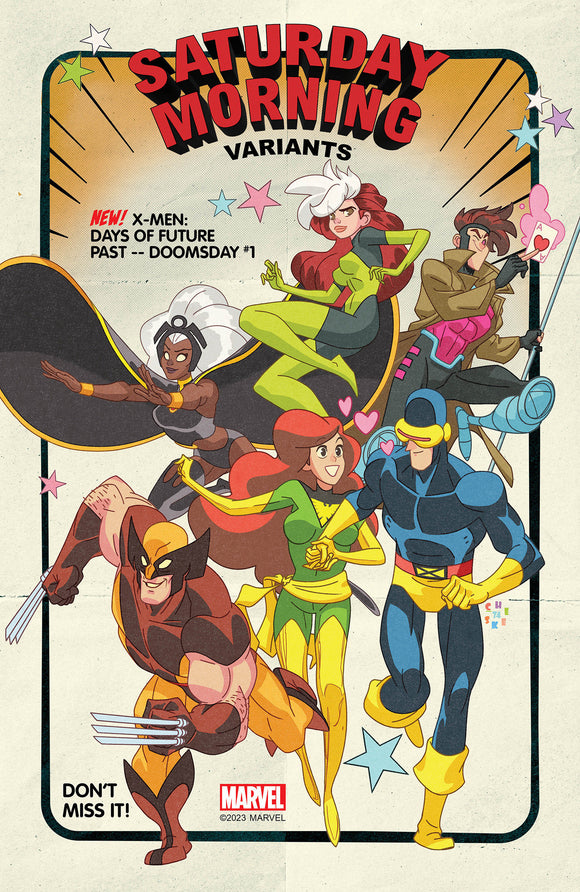 X-MEN DAYS OF FUTURE PAST DOOMSDAY #1 (OF 4) SEAN GALLOWAY SATURDAY MORNING VARIANT