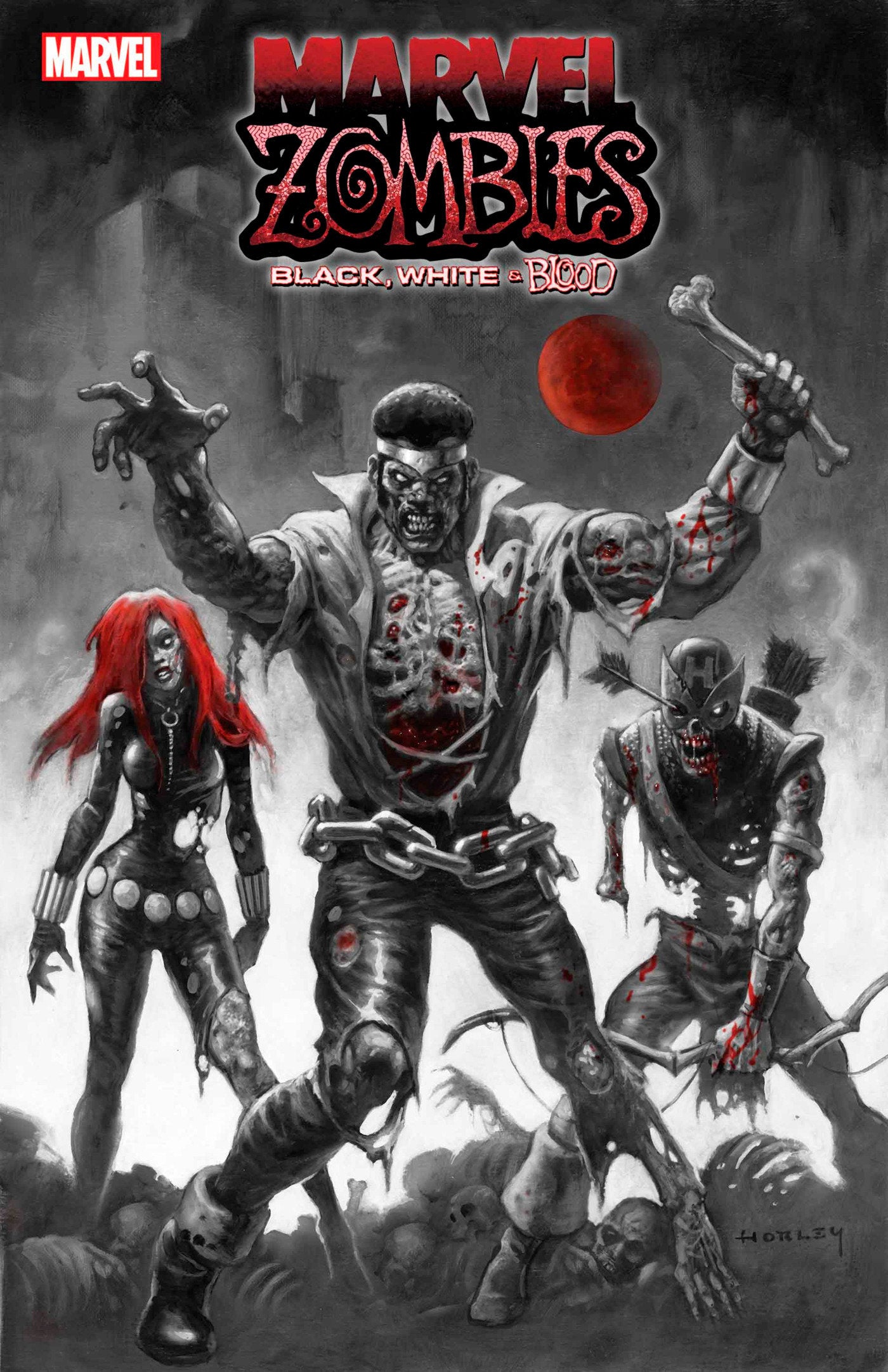Marvel Zombies: Black, White & Blood (2023) #4, Comic Issues