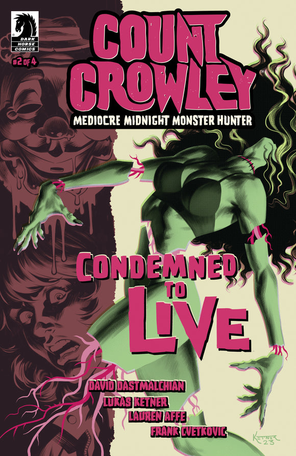 Count Crowley: Mediocre Midnight Monster Hunter #2 (CVR A) (Lukas Ketner) (1/10/2024)