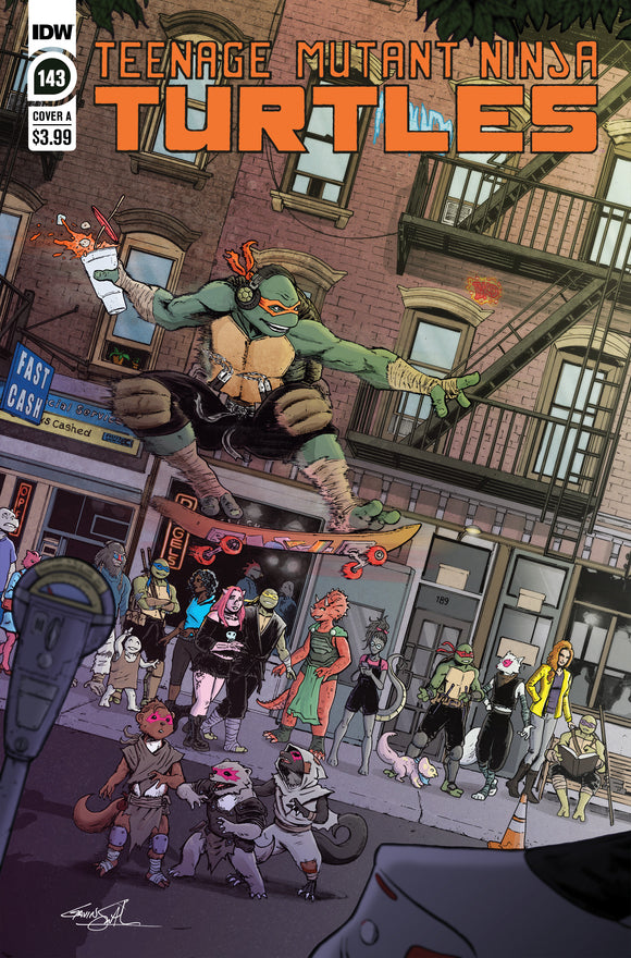 TMNT ONGOING #143 CVR A SMITH