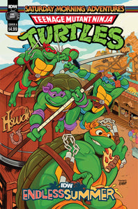 IDW ENDLESS SUMMER TMNT SATURDAY MORNING ADV CVR A TANGO