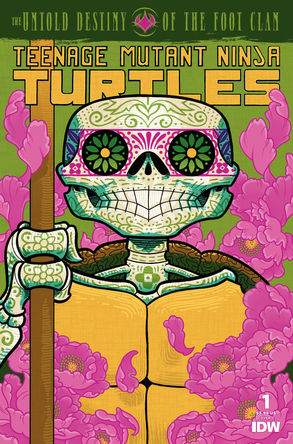 TMNT UNTOLD DESTINY OF FOOT CLAN #1 CVR C DIA DE LOS MUERTOS