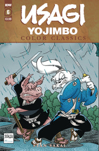 USAGI YOJIMBO COLOR CLASSICS #6 (OF 7) CVR A SAKAI - Collector Cave