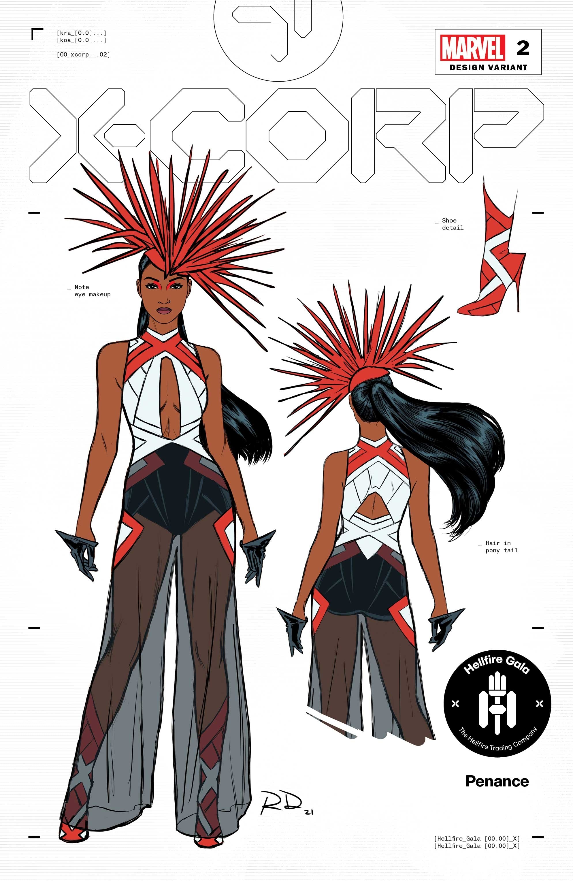 Scarlet Witch #2 Russell Dauterman Main Cvr (Marvel, 2023) NM