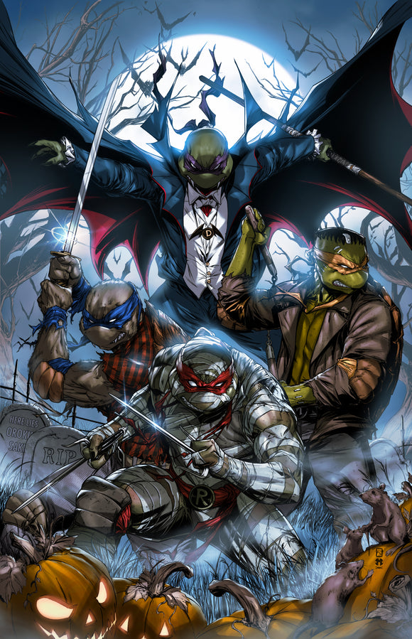 TMNT ONGOING #123 HALLOWEEN SPECIAL VIRGIN EXCLUSIVE RAYMOND GAY