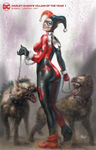 HARLEY QUINN VILLAIN OF THE YEAR #1 PARRILLO C2E2 VARIANT - Collector Cave