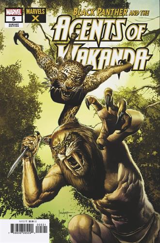 BLACK PANTHER AND AGENTS OF WAKANDA #5 SUAYAN MARVELS X VAR - Collector Cave