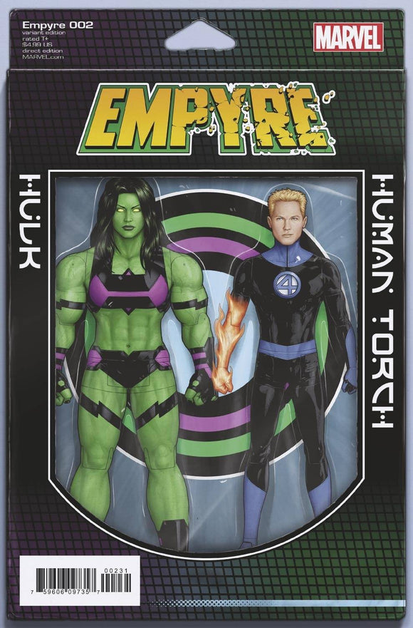 EMPYRE #2 (OF 6) CHRISTOPHER 2-PACK ACTION FIGURE VAR