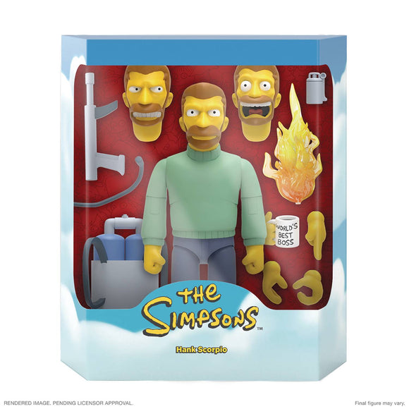 SIMPSONS ULTIMATES WAVE 2 - HANK SCORPIO (SPRING 2023)