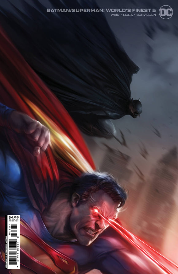 BATMAN SUPERMAN WORLDS FINEST #5 CVR B MATTINA CARD STOCK