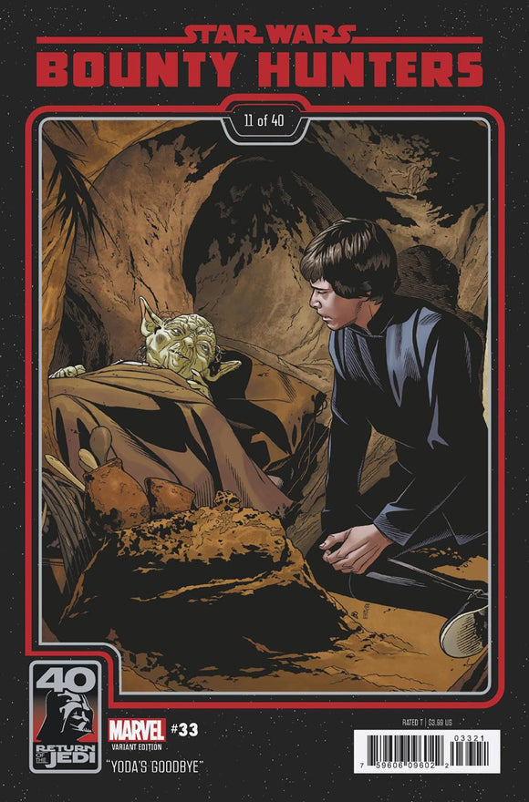 STAR WARS BOUNTY HUNTERS #33 SPROUSE RETURN OF THE JEDI 40TH ANNIVERSARY VARIANT