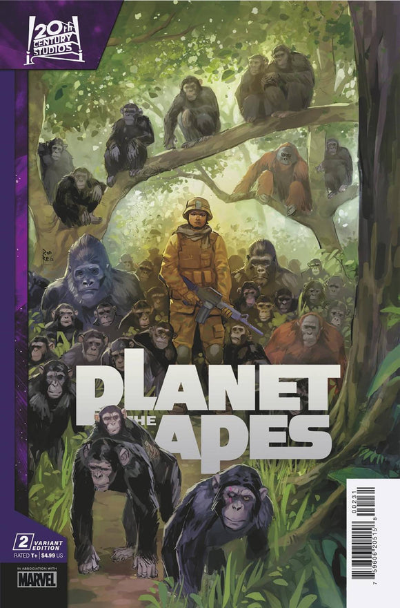 PLANET OF THE APES #2 ROD REIS VARIANT
