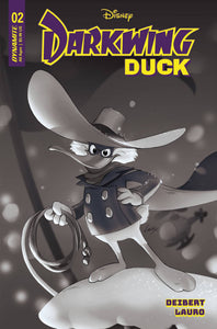 DARKWING DUCK #2 CVR Z 10 COPY FOC INCV LERIX B&W