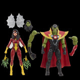 MARVEL LEGENDS - AVENGERS 60TH ANNIVERSARY - SKRULL QUEEN & SUPER SKRULL