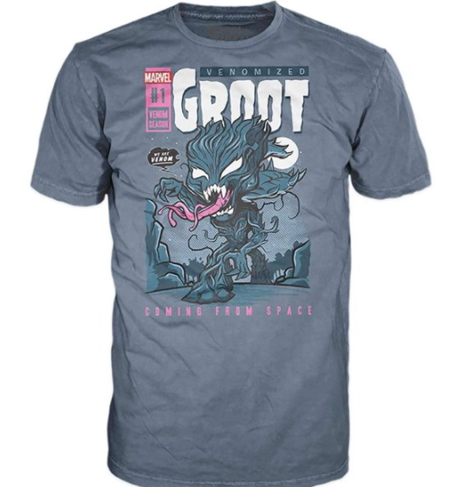 POP TEES VENOMIZED GROOT T-SHIRT