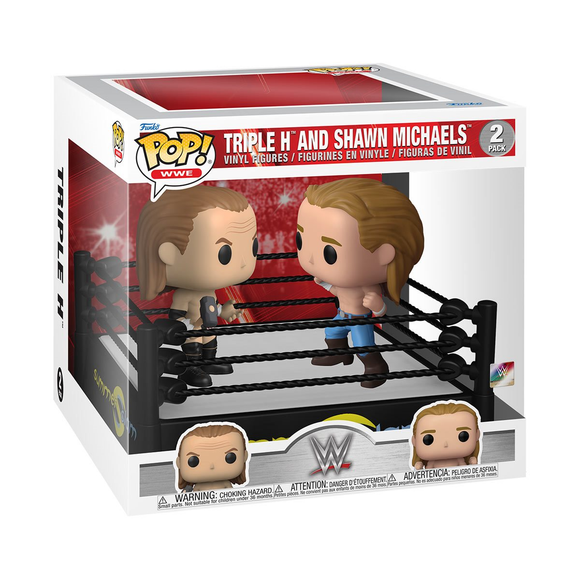 Funko Pop! WWE Wave 18 - Triple H & Shawn Michaels Moment (PREORDER ITEM JULY 2023)