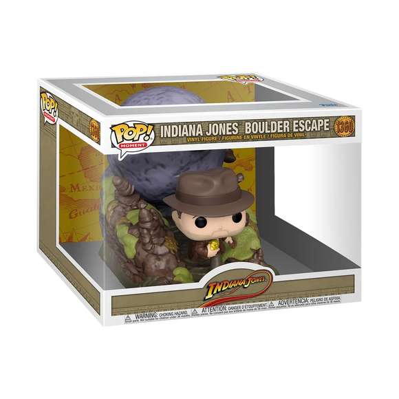 Funko Pop! Indiana Jones Raiders of the Lost Ark Boulder Escape Movie –  Undiscovered Realm