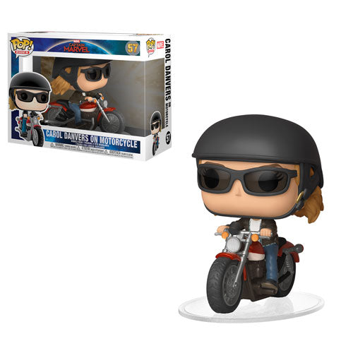Funko Pop! Captain Marvel - Carol Danvers on Motorcycle - Collector Cave