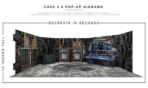 EXTREME SETS CAVE 2 POP UP 1/12 SCALE DIORAMA