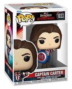 Funko Pop! Doctor Strange In The Multiverse Of Madness Wave 2 - Captain Carter