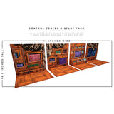 EXTREME SETS - CONTROL CENTER DISPLAY PACK POP UP 1/12 SCALE DIORAMA