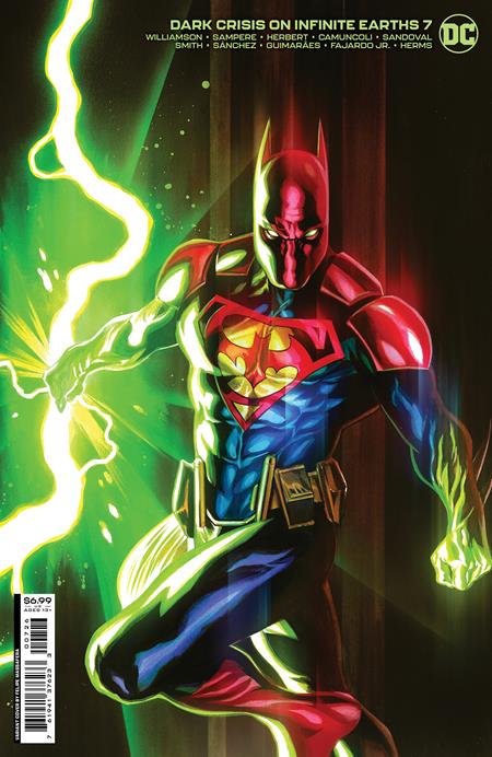 DARK CRISIS INFINITE EARTHS #7 (OF 7) CVR E MASSAFERA CARD V