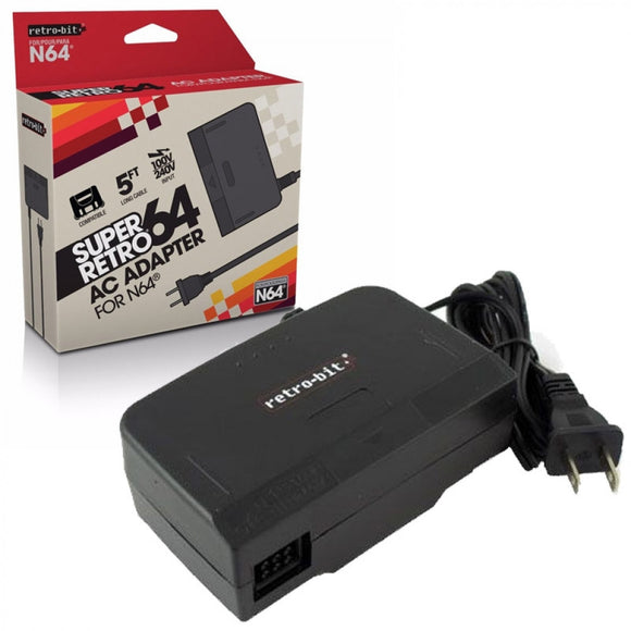 Retro-Bit - AC Adapter for Nintendo 64