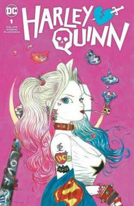 HARLEY QUINN #1 YOSHITAKA AMANO CARD STOCK VAR