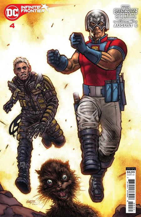 INFINITE FRONTIER #4 (OF 6) CVR C JOHN K SNYDER III THE SUICIDE SQUAD MOVIE CARD STOCK VAR