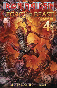 IRON MAIDEN LEGACY O/T BEAST VOL 2 NIGHT CITY #4 CVR B ASTON