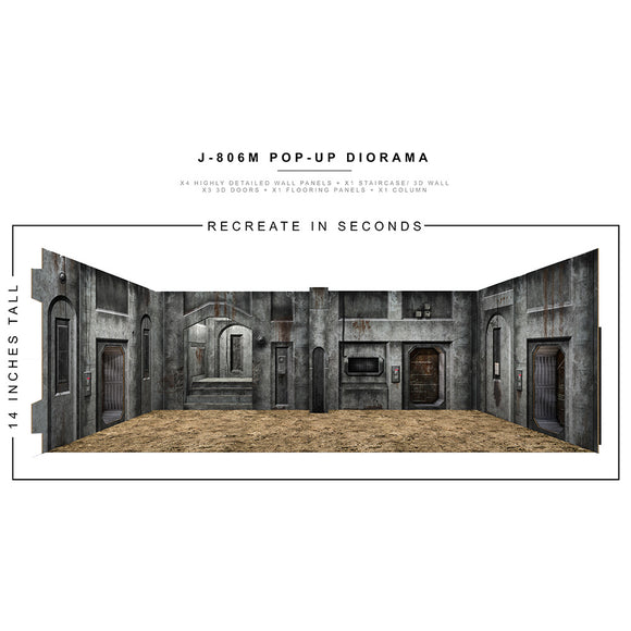 EXTREME SETS - J-806M POP UP 1/12 SCALE DIORAMA