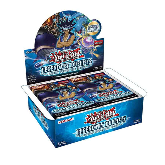 YU-GI-OH : DUELS FROM THE DEEP BOOSTER BOX 24 PACKS  (JULY 2022)