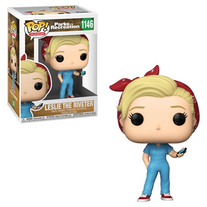 Funko Pop! Parks & Recreation Wave 2 - Leslie The Riveter