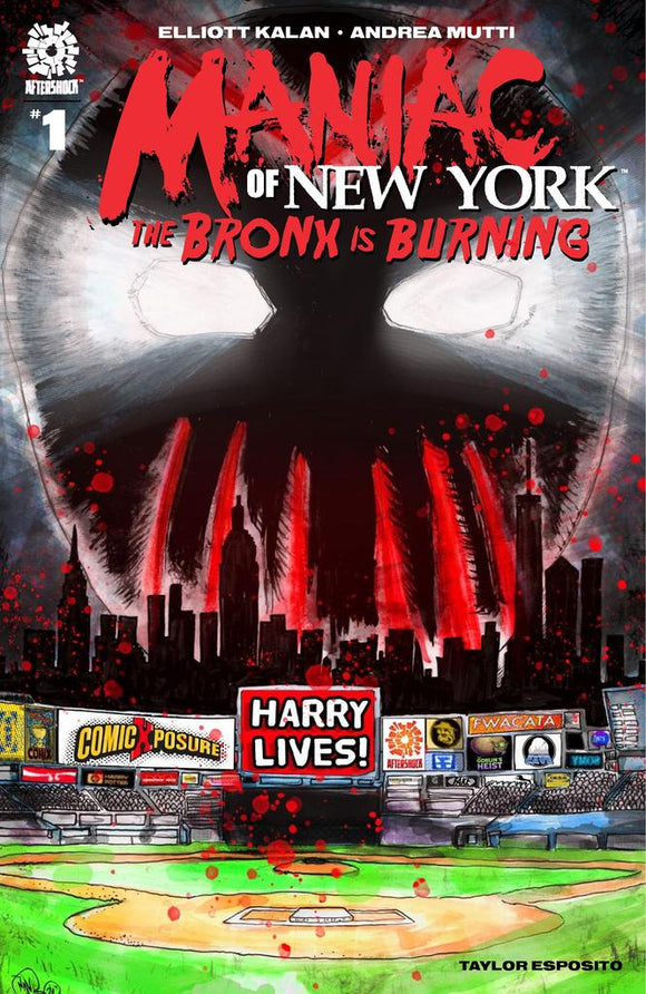 MANIAC OF NEW YORK BRONX BURNING #1 NAVARRO VARIANT
