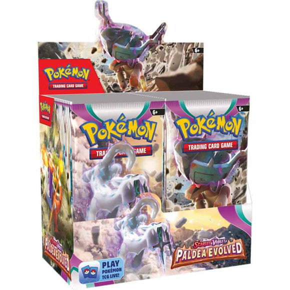 POKEMON TCG: SCARLET AND VIOLET: PALDEA EVOLVED: BOOSTER BOX