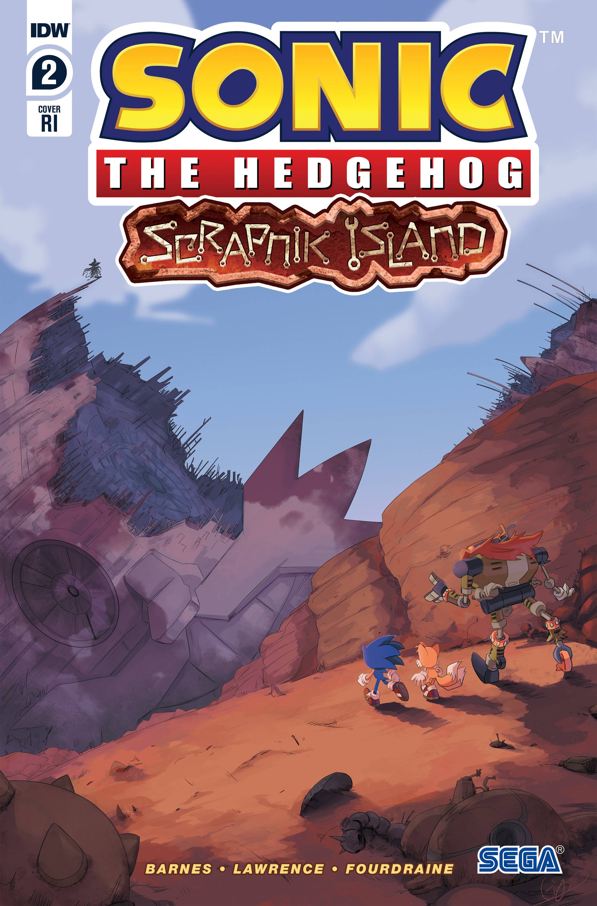 SONIC THE HEDGEHOG: SCRAPNIK ISLAND #4 - IDW Comics