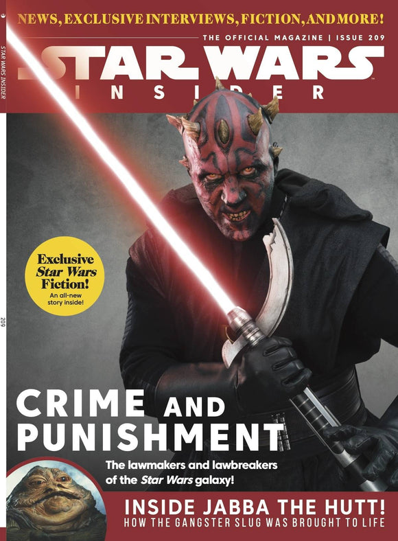 STAR WARS INSIDER #209 NEWSSTAND ED