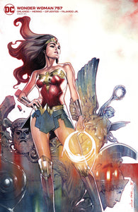 WONDER WOMAN #757 CARD STOCK OLIVIER COIPEL VAR ED - Collector Cave