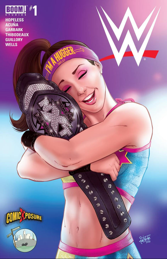 WWE #1 COLLECTOR CAVE BAYLEY VARIANT