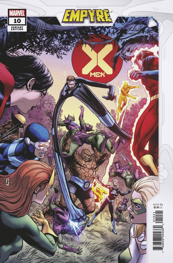 X-MEN #10 ZIRCHER CONFRONTATION VAR EMP